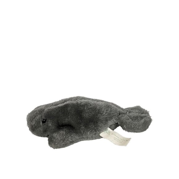 The Manatee Toy Co Gray Manatee Marine Ocean Plush Stuffed Animal 9.75" - Picture 5 of 7